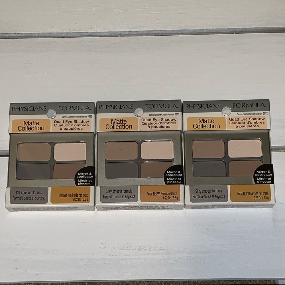 (3) Physicians Formula Quad Eye Shadow
